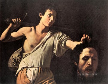 David2 Caravaggio Pinturas al óleo